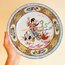 Vintage Hand Painted Chinese Wall Plate 