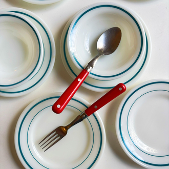 80’s American Pyrex Opaline Bowls (13 cm)