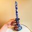 Floral Hand Painted Ceramic Candleholder 