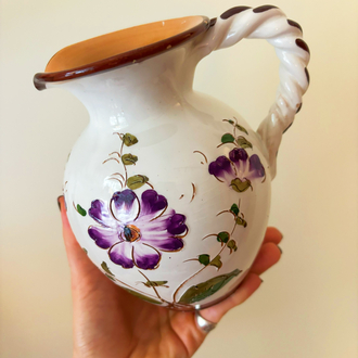 70’s Italian Handmade Ceramic Jug 