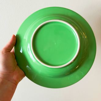 Pistacho Green Deadstock Deep Plates 