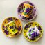 Irish Porcelain Floral Espresso Cups 