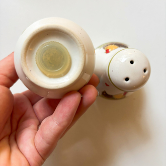 Vintage German Farmhouse Salt and Pepper Shakers
