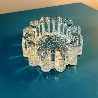 70’s Heavy Glass Ashtray