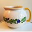 90’s Hand Painted Ceramic Jug 