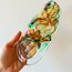 Handmade Art-Glass Candleholders