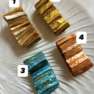 80’s Mother of Pearl Bracelets