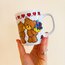 90’s Teddy Bear Porcelain Mug