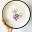 Cherries & Plums Ceramic Plates 