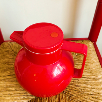 80’s Bright Red West German Thermos Jug