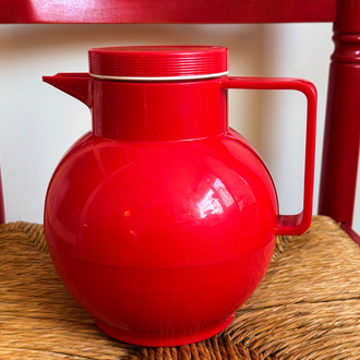 80’s Bright Red West German Thermos Jug