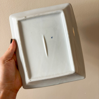 90’s Hand Painted Ceramic Catchall 