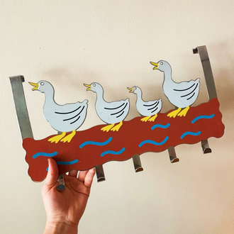 Duck Family Steel Door Hook