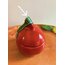 70’s German Handmade Apple Box with Candle 