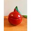 70’s German Handmade Apple Box with Candle 