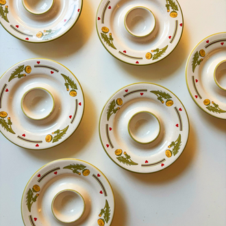 Vintage German Farmhouse Egg Cups