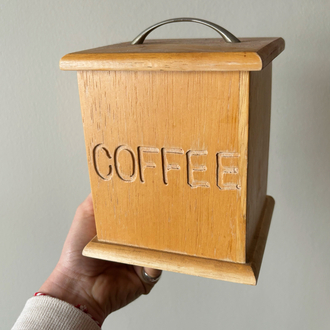 Vintage Wooden Container Rack
