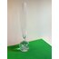 Hand Blown Bubble Glass Bud Vase 