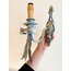 60’s Blue Ribbon Iron French Sconce 