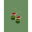 Grinch temalı, Miyuki küpe