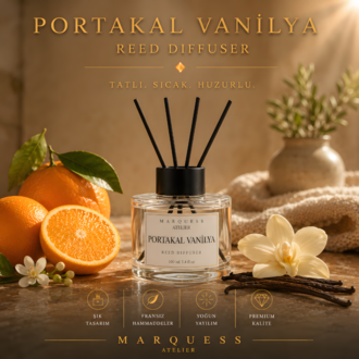 Portakal Vanilya Reed Diffuser