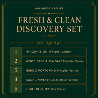 Fresh & Clean Discovery Set | 5 x 7,5 ml