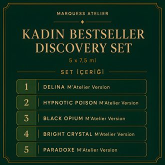 Kadın Bestseller Discovery Set | 5 x 7,5 ml