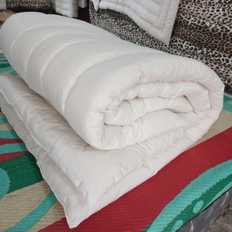 (120 × 200) TEK KİŞİLİK YATAK PEDİ – %100 EL EMEĞİ, 2.5 KG MERİNOS YÜN DOLGULU