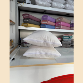 1 ADET YASTIK (50 X 70 CM ) - %100 DOĞAL MERİNOS KUZU YÜN DOLGULU