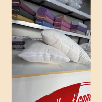 1 ADET YASTIK (50 X 70 CM ) - %100 DOĞAL MERİNOS KUZU YÜN DOLGULU