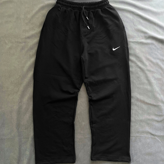 KIŞLIK NKE Vintage Baggy Siyah Tracksuit (Ayarlanabilir Paça Lastiği KIŞLIK KUMAŞ)