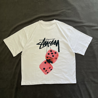 STSSY Fuzy Dice Tshirt 
