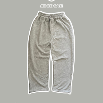 NKE Vintage Baggy Gri Tracksuit (Ayarlanabilir Paça Lastiği MEVSİMLİK KUMAŞ)