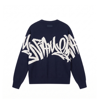 SYNA Regular Fit Triko Lacivert Kazak