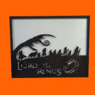LOTR Temalı Tablo 