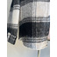 Unisex Jakarlı Oversize Siyah Gömlek