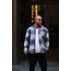 Unisex Jakarlı Oversize Mavi Gömlek
