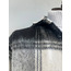 Unisex Jakarlı Oversize Siyah Gömlek