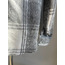 Unisex Jakarlı Oversize Gri Gömlek