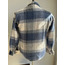 Unisex Jakarlı Oversize Mavi Gömlek