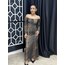 LEOPAR ELBİSE SANDY KUMAŞ