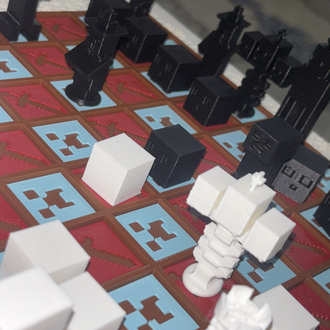 Minecraft Satranç Takımı