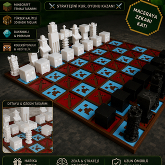 Minecraft Satranç Takımı