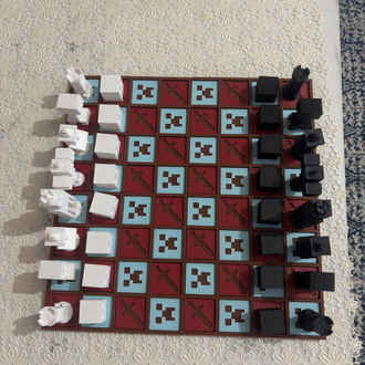 Minecraft Satranç Takımı
