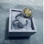 Ice Cut Yellow Ring