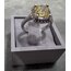 Ice Cut Yellow Ring