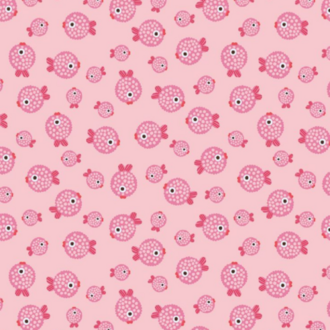 Sevimli Balık Desenli Mousepad – Kawaii Aesthetic Pembe Mouse Pad, Masa Aksesuarı