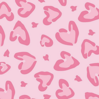 Soyut Kalp Desenli Mousepad – Aesthetic Minimal Pink Heart Mouse Pad, Modern Masa Aksesuarı