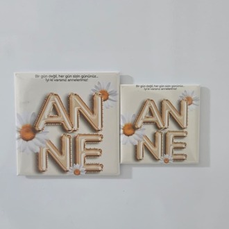 Ķisiye Özel Tasarım 12 'li Set (6.5x6.5cm)