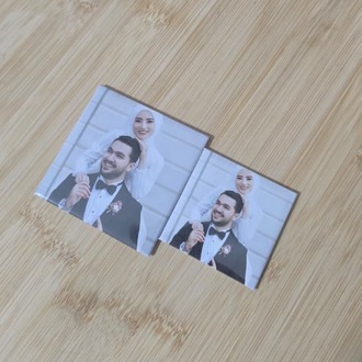 Ķisiye Özel Tasarım 12 'li Set (6.5x6.5cm)